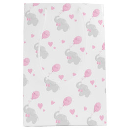 Niedliche Geschenktüte Baby Dusche Girl Elephant B