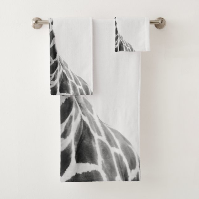 Niedliche Giraffe 2 #animal #art Badhandtuch Set (Insitu)