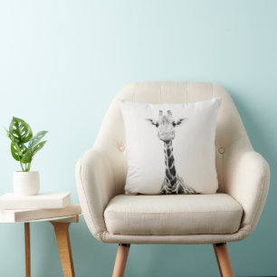 Niedliche Giraffe 2 #animal #art Kissen
