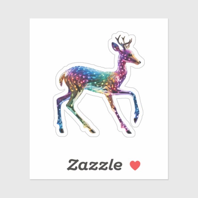 Niedliche Giraffe Aufkleber (Blatt)