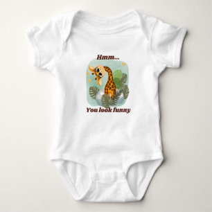 niedliche Giraffe Baby Strampler