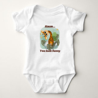 niedliche Giraffe Baby Strampler