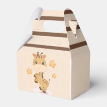 Niedliche Giraffe Cartoon Stars Kinderdusche Gefäl