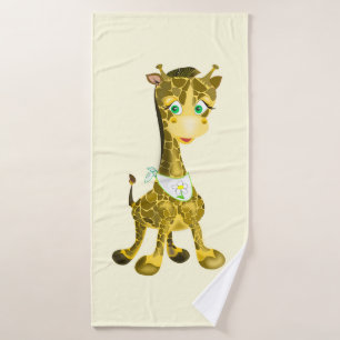 Niedliche Giraffe Funny Bath Handtuch Badehandtuch