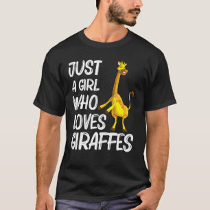 Niedliche Giraffe für Girls Wildlife Hochtal Zoo T-Shirt