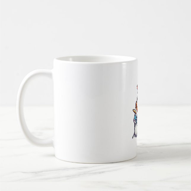 Niedliche Giraffe für Trommler-Giraffen Kaffeetasse (Links)