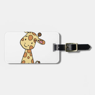 NIEDLICHE GIRAFFE GEPÄCKANHÄNGER