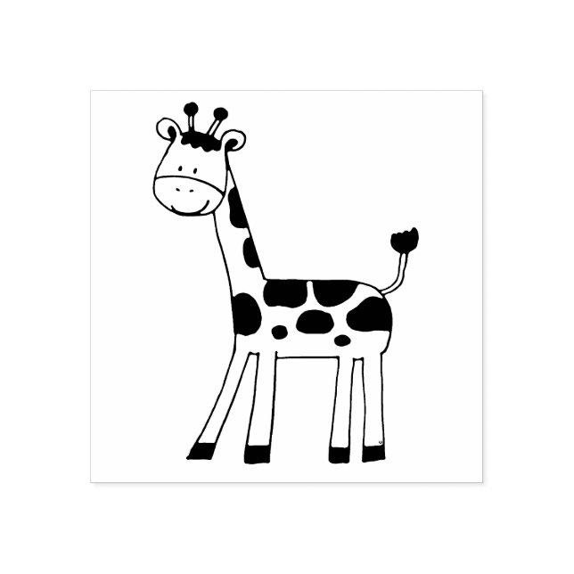 niedliche Giraffe Gummistempel (Prägung)