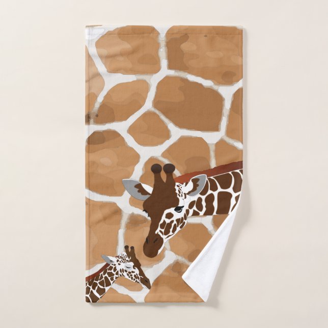 Niedliche Giraffe Handtuch (Handtuch)