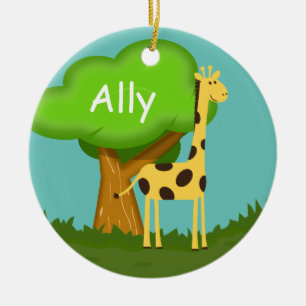 Niedliche Giraffe Keramikornament