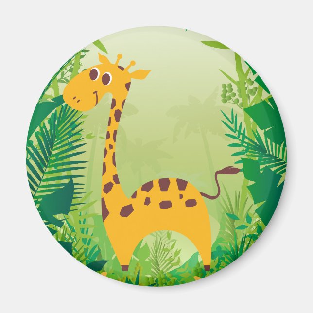 Niedliche Giraffe Magnet (Vorne)