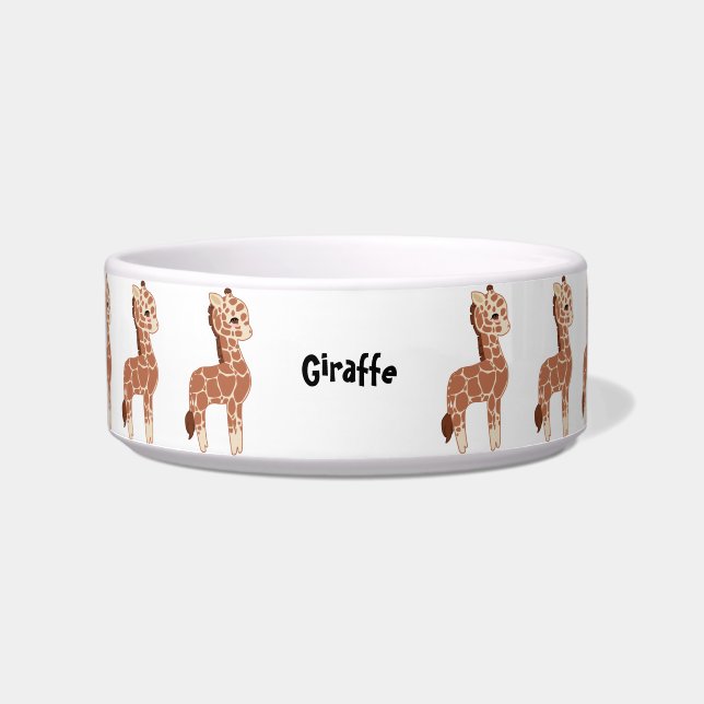 Niedliche Giraffe Napf (Vorderseite)