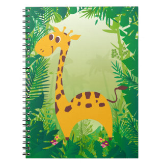 Niedliche Giraffe Notizblock