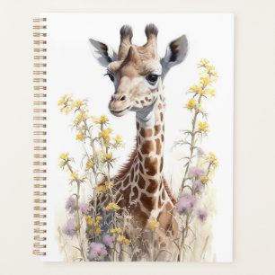 Niedliche Giraffe Planer