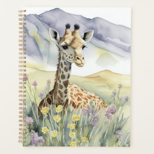 Niedliche Giraffe Planer