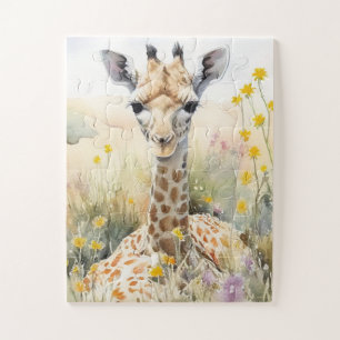 Niedliche Giraffe Puzzle
