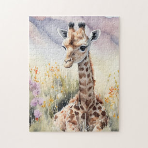 Niedliche Giraffe Puzzle