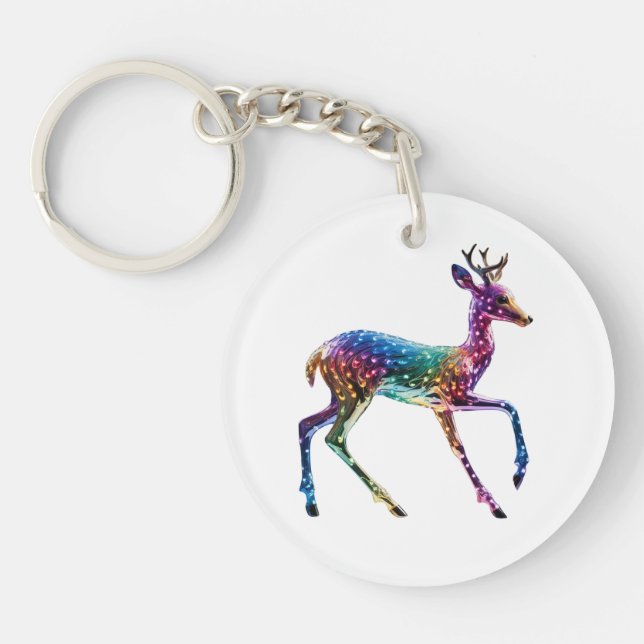 Niedliche Giraffe Schlüsselanhänger (Vorderseite)