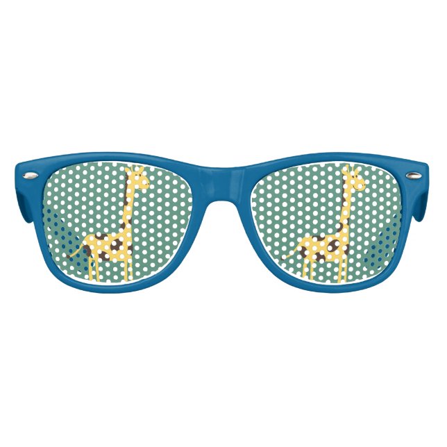 Niedliche Giraffe Sonnenbrille (Vorderseite)