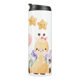 Niedliche Giraffe Thermal Tumbler Thermosbecher