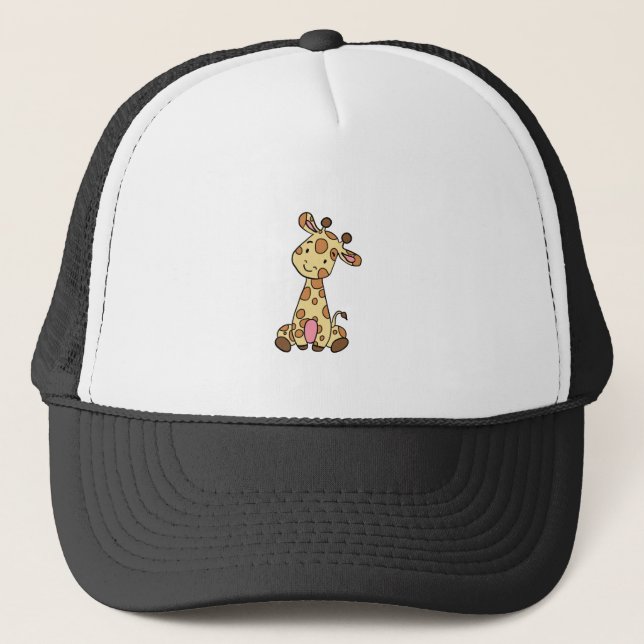 NIEDLICHE GIRAFFE TRUCKERKAPPE (Vorderseite)
