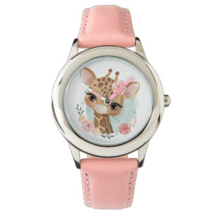 Niedliche Giraffe Watch Armbanduhr