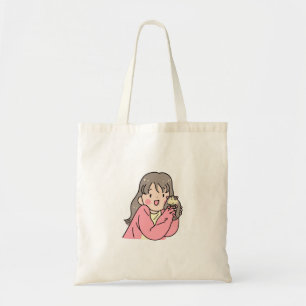 Niedliche Girl Design Simple Tote Bag Tragetasche