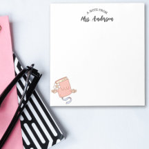 Niedliche Girl Funny Retro buchen zurück zur Schul