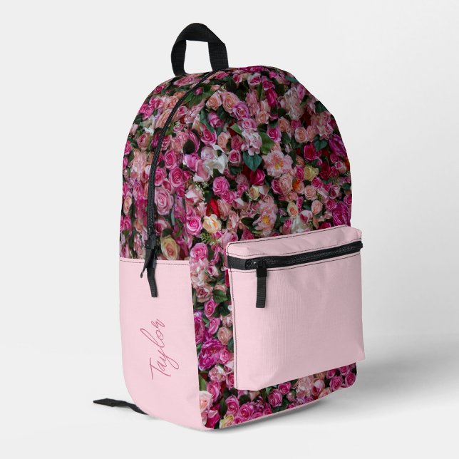 Niedliche Girl-Rose Personalisiert Bedruckter Rucksack (Von Creator hochgeladen)
