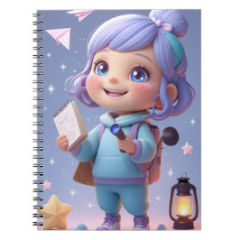 Niedliche Girls Back to School Notebook Perfekte G Notizblock