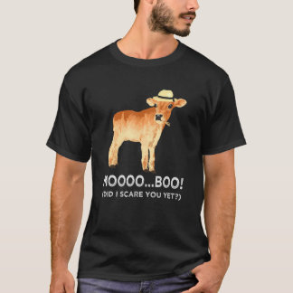 Niedliche Girls Halloween Cow T-Shirt
