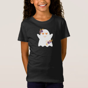 Niedliche Girls Halloween Ghost T-Shirt