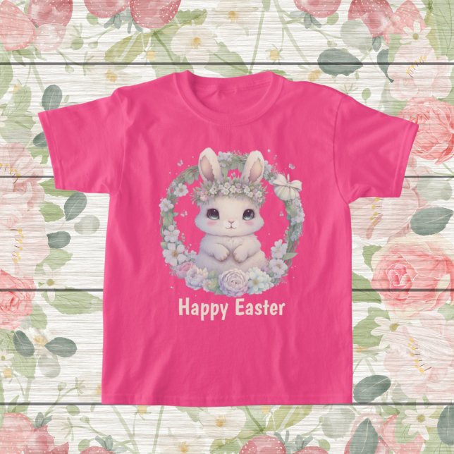 niedliche Girls Happy Ostersonne T-Shirt (Von Creator hochgeladen)
