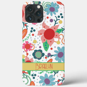 Niedliche Girly Custom Inspirivity Floral iPhone C Case-Mate iPhone Hülle