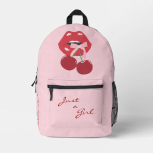 Niedliche Girly Feminine Cheres Bedruckter Rucksack
