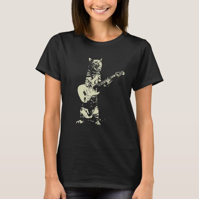 Niedliche Gitarre T-Shirt (Vorderseite)