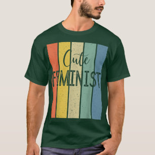 Niedliche Gleichberechtigung von Frauen und Frauen T-Shirt