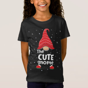 Niedliche Gnome Familie passt Weihnachten Funny Ge T-Shirt