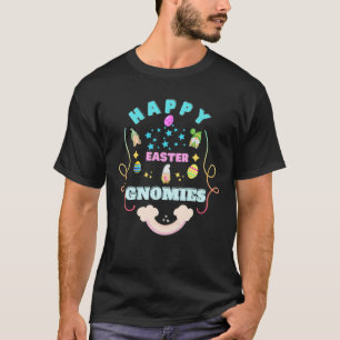 Niedliche Gnome glückliche Ostereier Jagen Kinder T-Shirt