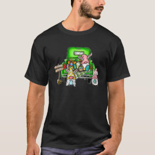 Niedliche Gnome mit sonnigen Ohren Egg Jagdwagen H T-Shirt