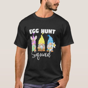 Niedliche Gnome Ostereier Hunt Squad Osterhase T-Shirt