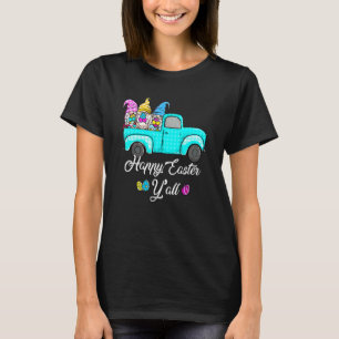 Niedliche Gnomen mit sonnigen Ohren Egg Jagdwagen  T-Shirt