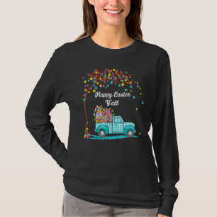 Niedliche Gnomen mit sonnigen Ohren Egg Jagdwagen  T-Shirt