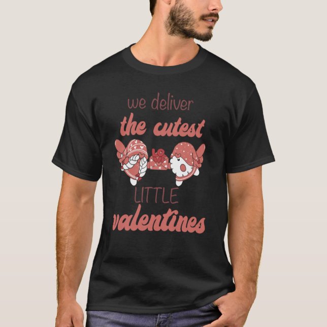 Niedliche Gnomes Couple wir liefern die Niedliche  T-Shirt (Vorderseite)