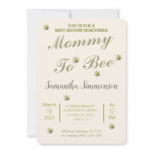 Niedliche Gold-Mama für Babydusche