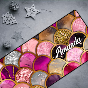 Niedliche Goldmagenskala Schreibtischunterlage