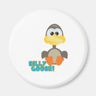 Niedliche Goofkins alberne Gänse Magnet