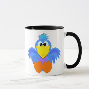 Niedliche Goofkins alberner Vogel Tasse