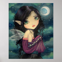 Niedliche Gotik Big-Eye Fairy Art