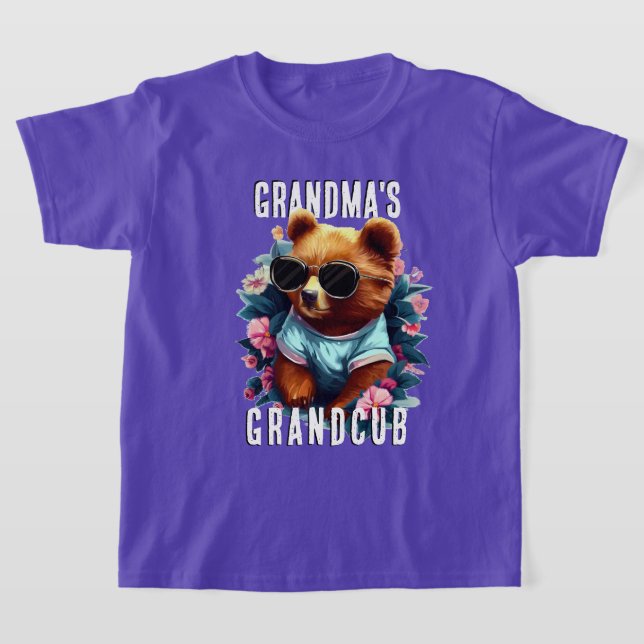 Niedliche Grandmas Grandcub T-Shirt (Ablage )